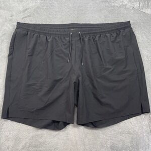 Good Counsel Shorts Men 5XL Black Activewear Athletic Stretch Lined